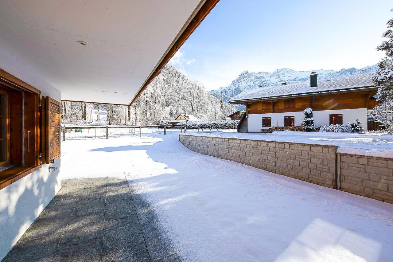 Ferienwohnung Bartschi レンク エクステリア 写真