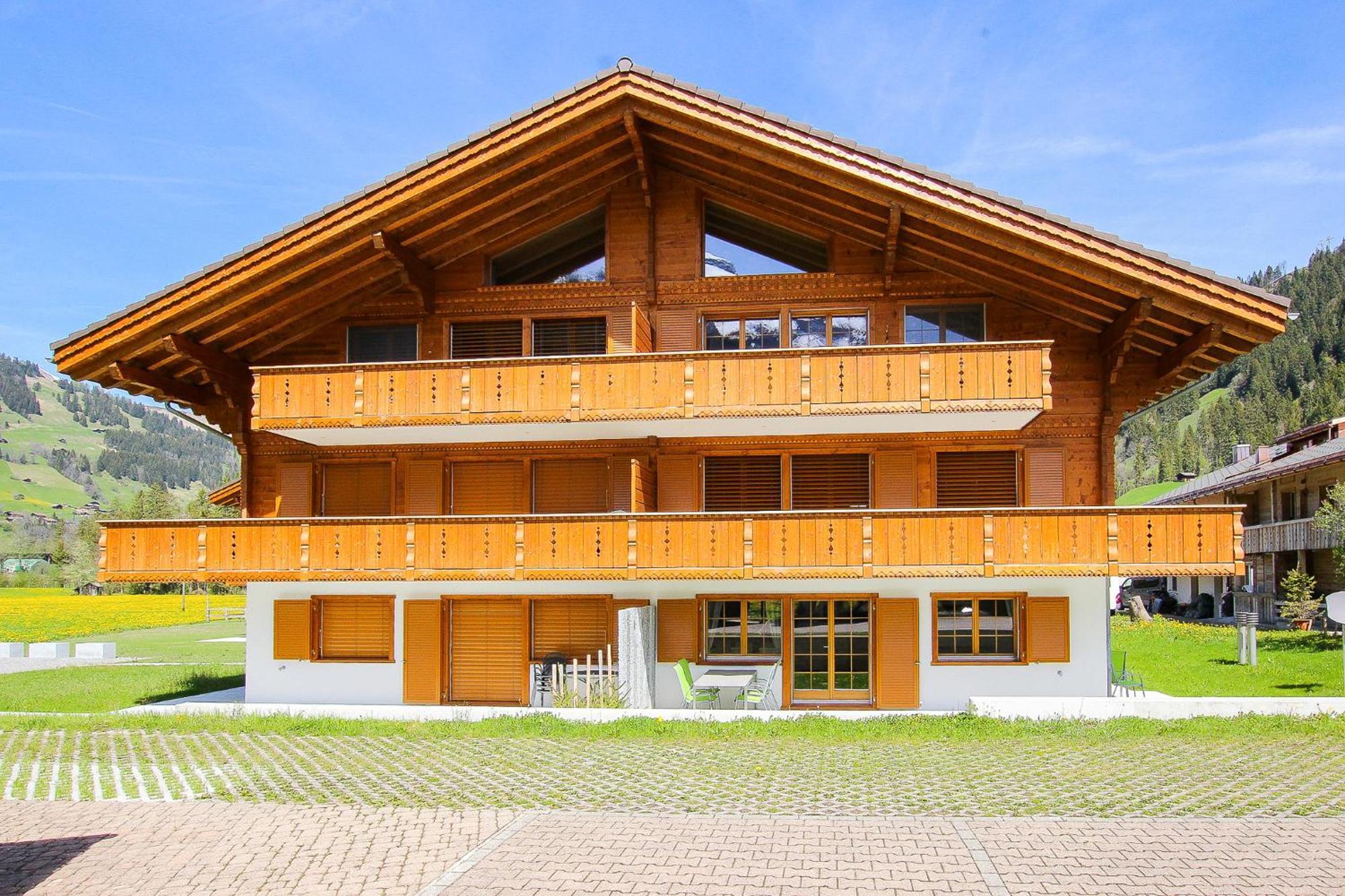 Ferienwohnung Bartschi レンク エクステリア 写真